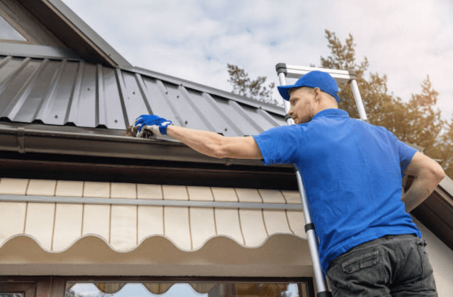 gutter cleaning in bowie
